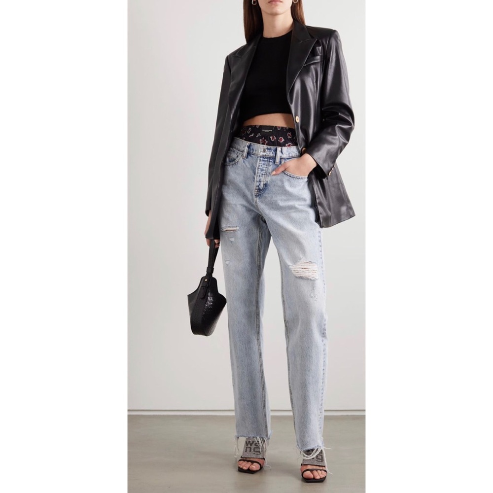 Alexander Wang RIVAL Boxer brief Jeans size 27